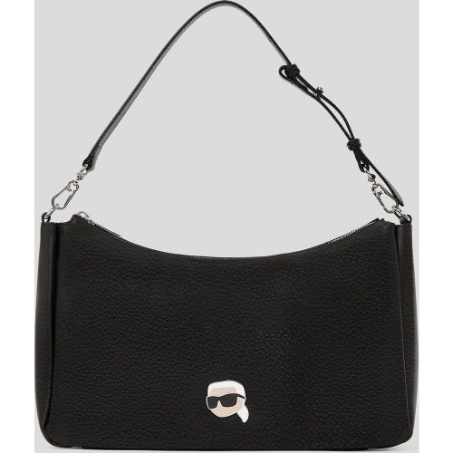 Sac Porté Épaule Ikon Grainé, , , Taille: One size - Karl Lagerfeld - Modalova