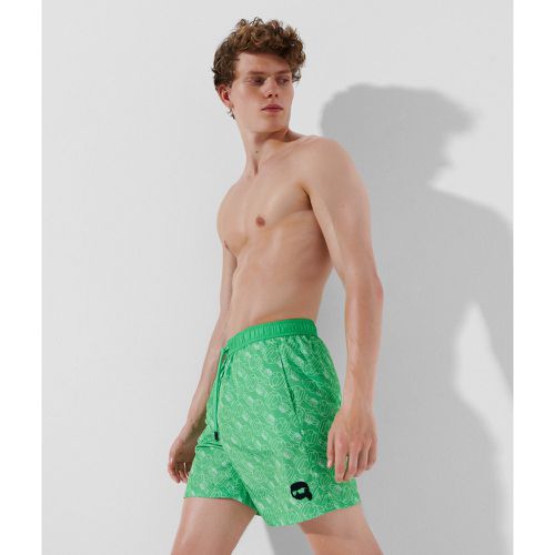 Short De Surf Imprimé Karl Ikon Façon All-, , -, Taille: XL - Karl Lagerfeld - Modalova