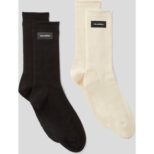 Chaussettes À Logo Karl - Lot De 2 Paires, , -, Taille: X00 - Karl Lagerfeld - Modalova