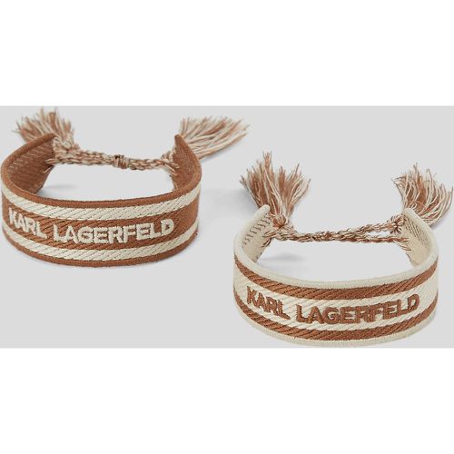 Bracelets Tissés K/essential – Lot De 2, , , Taille: X00 - Karl Lagerfeld - Modalova