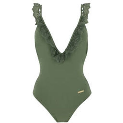 Maillot de bain 1 pièce Frilly sans armatures St Barth - SORAYA - Modalova