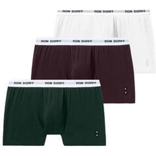 Pack de 3 boxers homme en coton Underwear - RON DORFF - Modalova