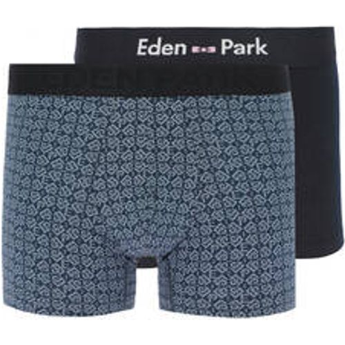 Pack de 2 boxers Homme en coton Print - EDEN PARK - Modalova