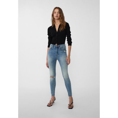 Jean 1400 skinny taille mi-basse 34 - Stradivarius - Modalova