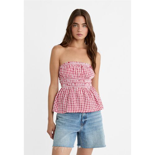 Top bustier froncé L - Stradivarius - Modalova