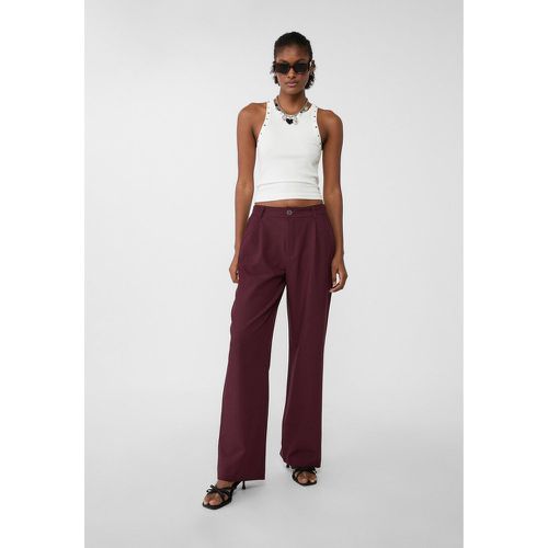 Pantalon habillé droit 36 - Stradivarius - Modalova