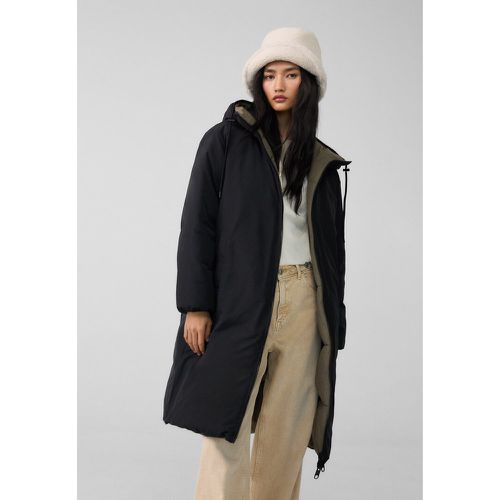 Manteau long matelassé réversible XS - Stradivarius - Modalova