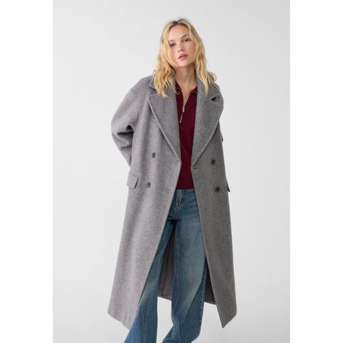 Manteau long deux boutons XS - Stradivarius - Modalova