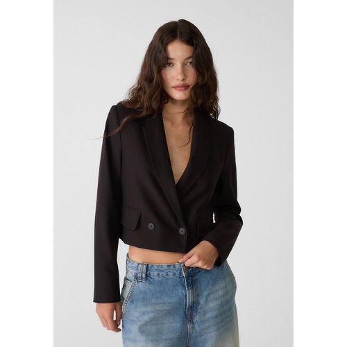 Blazer cropped habillé XS - Stradivarius - Modalova