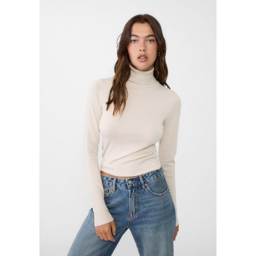 Pull avec col montant XL - Stradivarius - Modalova