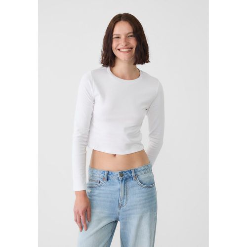 Lot de 2 T-shirts cropped à manches longues XS - Stradivarius - Modalova