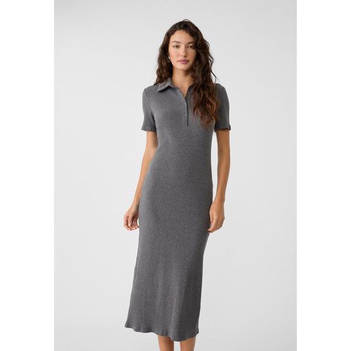 Robe midi style polo XS - Stradivarius - Modalova