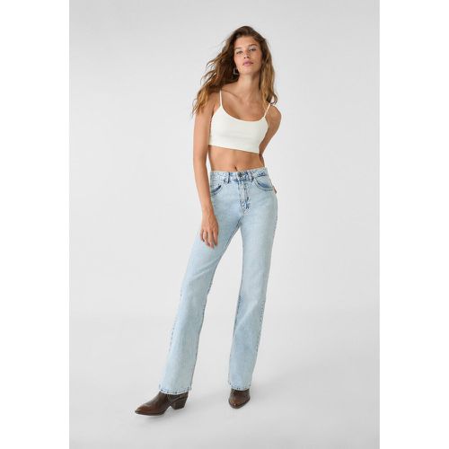 Jean regular taille haute décontracté 36 - Stradivarius - Modalova