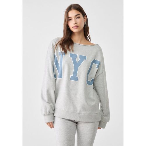 Sweat oversize NYC XS - Stradivarius - Modalova