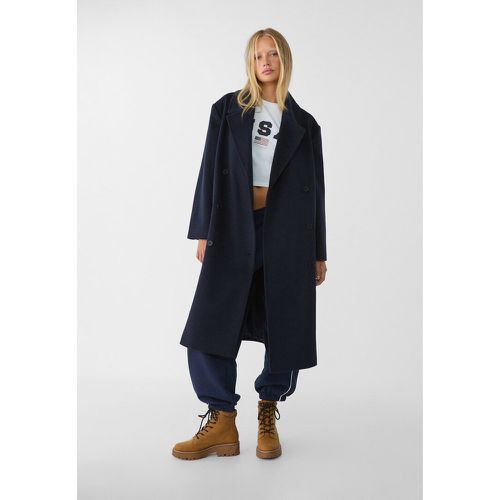 Manteau long deux boutons XS - Stradivarius - Modalova