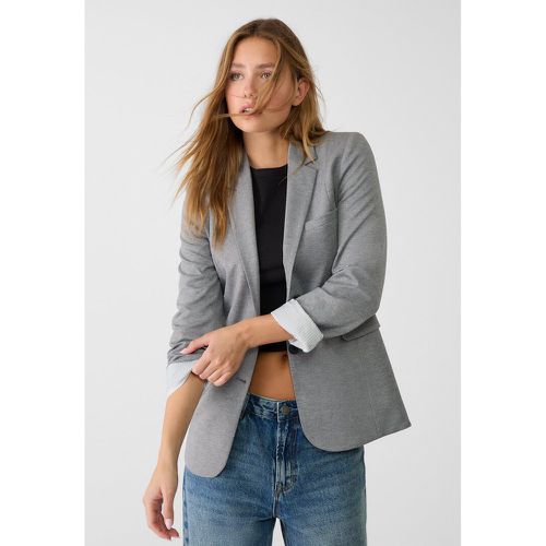 Blazer slim fit avec poches M - Stradivarius - Modalova