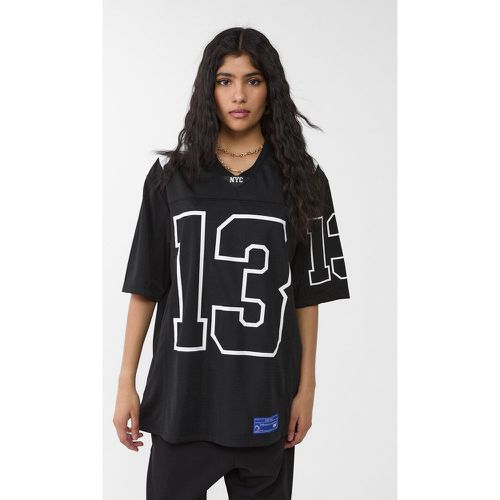 T-shirt football oversize avec étoiles XS - Stradivarius - Modalova