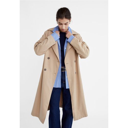 Trench long et fluide L - Stradivarius - Modalova