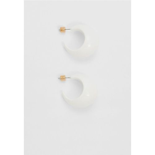 Boucles d’oreilles anneaux ovales M - Stradivarius - Modalova