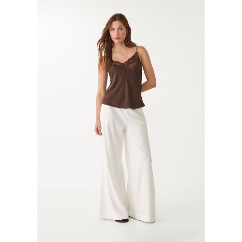 Top satiné dentelle XS - Stradivarius - Modalova