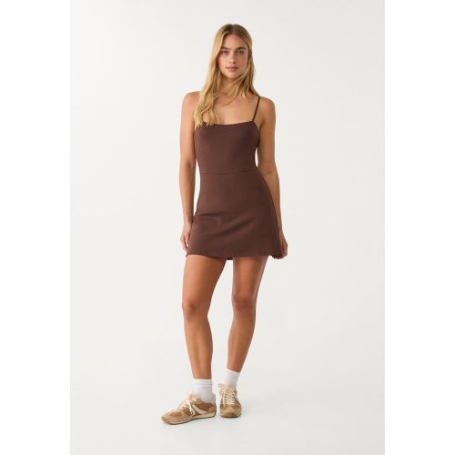 Combinaison robe courte à bretelles XS - Stradivarius - Modalova