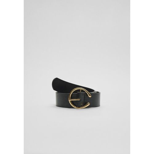 Ceinture boucle ronde 70 - Stradivarius - Modalova