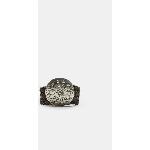 Ceinture tressée combinée 70 - Stradivarius - Modalova