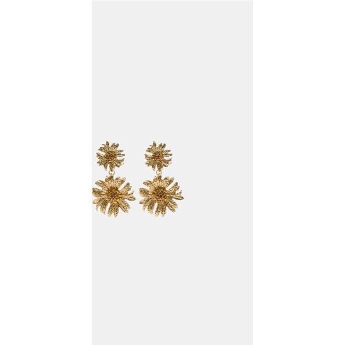 Boucles d’oreilles tournesol OS - Stradivarius - Modalova
