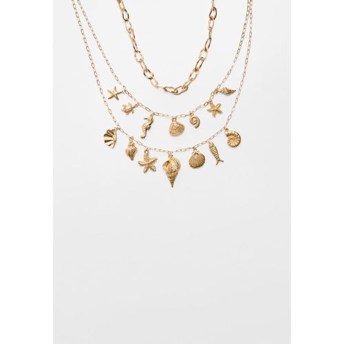 Set de 2 colliers Sous l'océan OS - Stradivarius - Modalova
