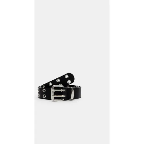 Ceinture fine à œillets 70 - Stradivarius - Modalova