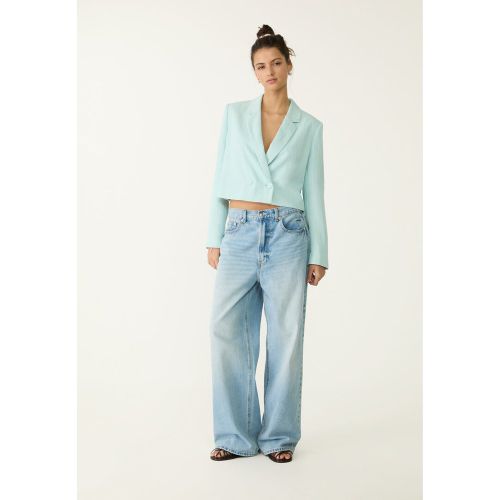 Blazer cropped nœuds dos XS - Stradivarius - Modalova