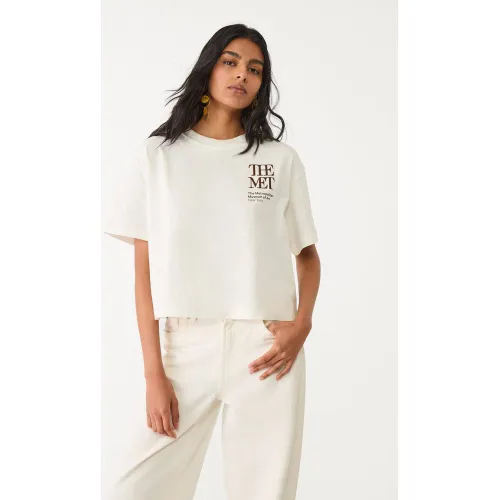 T-shirt court The Met XS - Stradivarius - Modalova