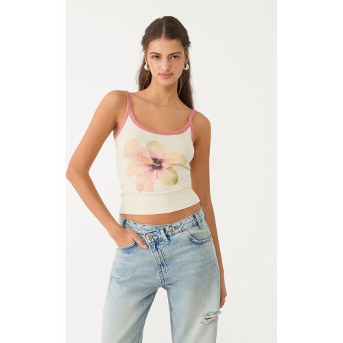 Débardeur hibiscus XS - Stradivarius - Modalova
