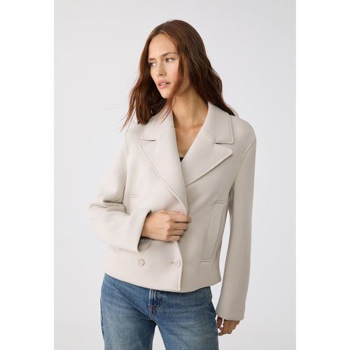 Manteau court croisé XS - Stradivarius - Modalova