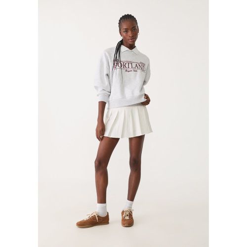 Sweat polo brodé XS - Stradivarius - Modalova