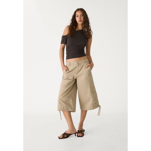 T-shirt col asymétrique XS - Stradivarius - Modalova