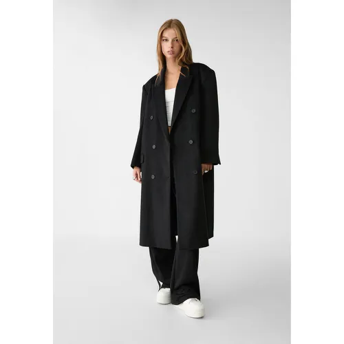 Manteau long oversize avec poches XS - Stradivarius - Modalova