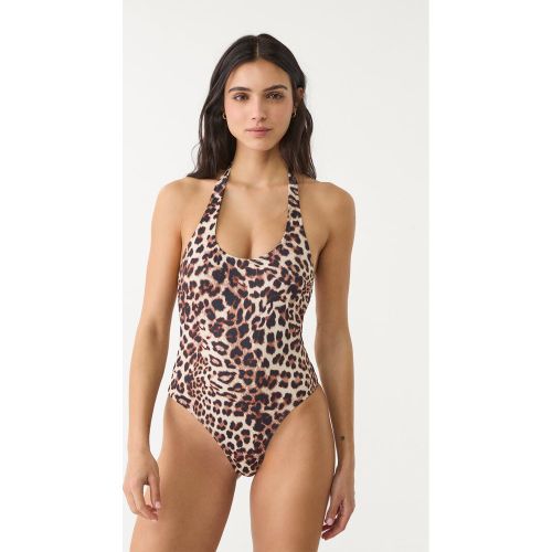 Maillot de bain encolure américaine léopard XS - Stradivarius - Modalova