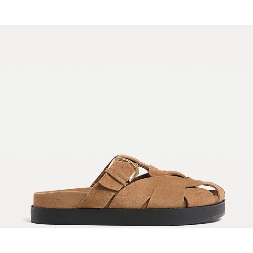 Sandales en cuir 35 - Stradivarius - Modalova