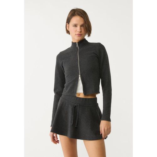 Jupe-culotte fluide en maille XS - Stradivarius - Modalova