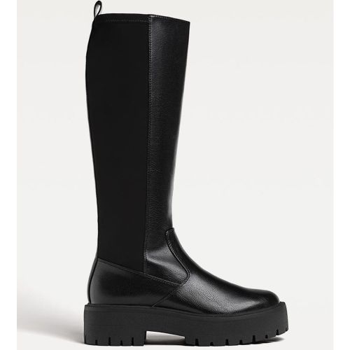 Bottes hautes plates 35 - Stradivarius - Modalova