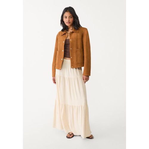 Blouson imitation daim XS - Stradivarius - Modalova
