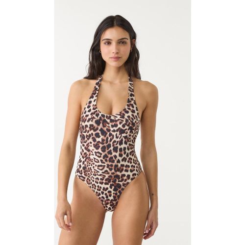 Maillot de bain encolure américaine léopard XS - Stradivarius - Modalova