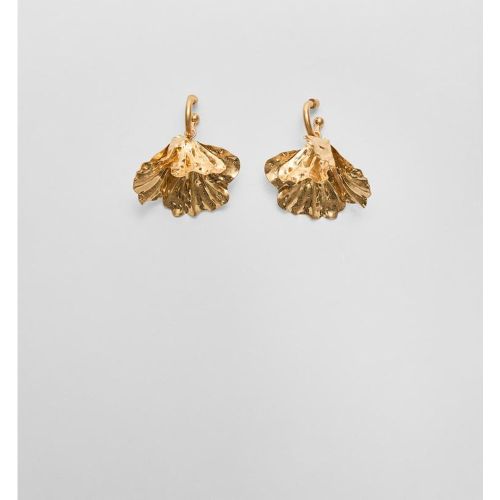 Boucles d’oreilles fleur texturées perles OS - Stradivarius - Modalova