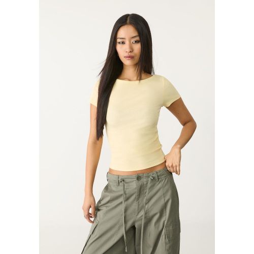 T-shirt à col bateau XS - Stradivarius - Modalova