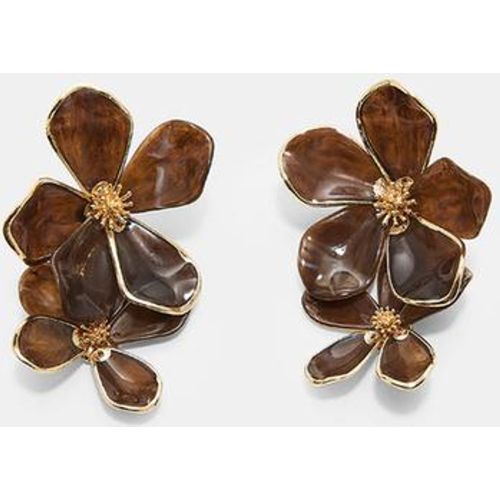 Boucle d'oreille cascade fleur OS - Stradivarius - Modalova