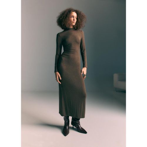 Robe midi en maille XS - Stradivarius - Modalova