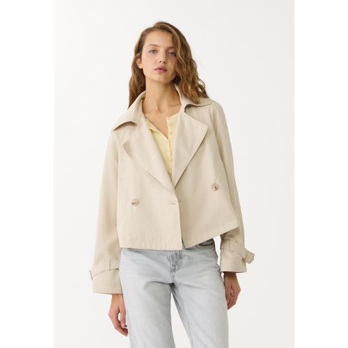 Trench court fluide XS - Stradivarius - Modalova