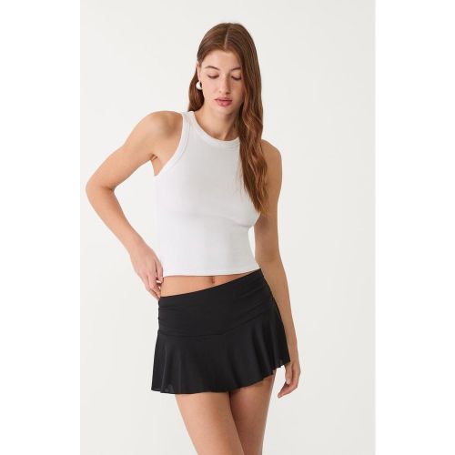 Jupe-culotte fluide et froncée XS - Stradivarius - Modalova