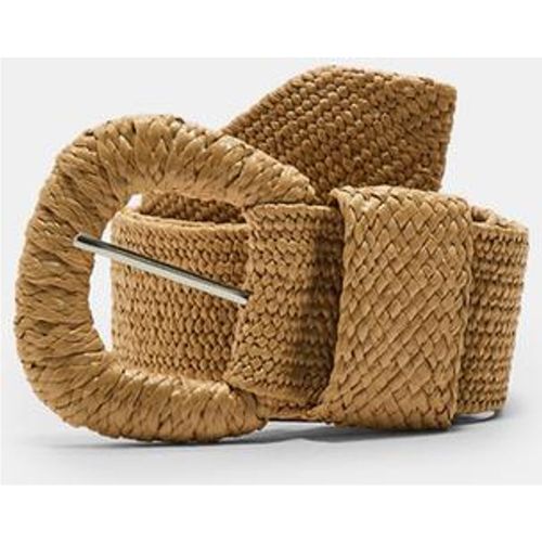 Ceinture tressée à boucle recouverte 70 - Stradivarius - Modalova